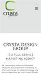 Mobile Screenshot of crystadesigngroup.com